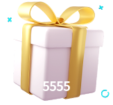 Receba seus bônus de boas-vindas no 5555